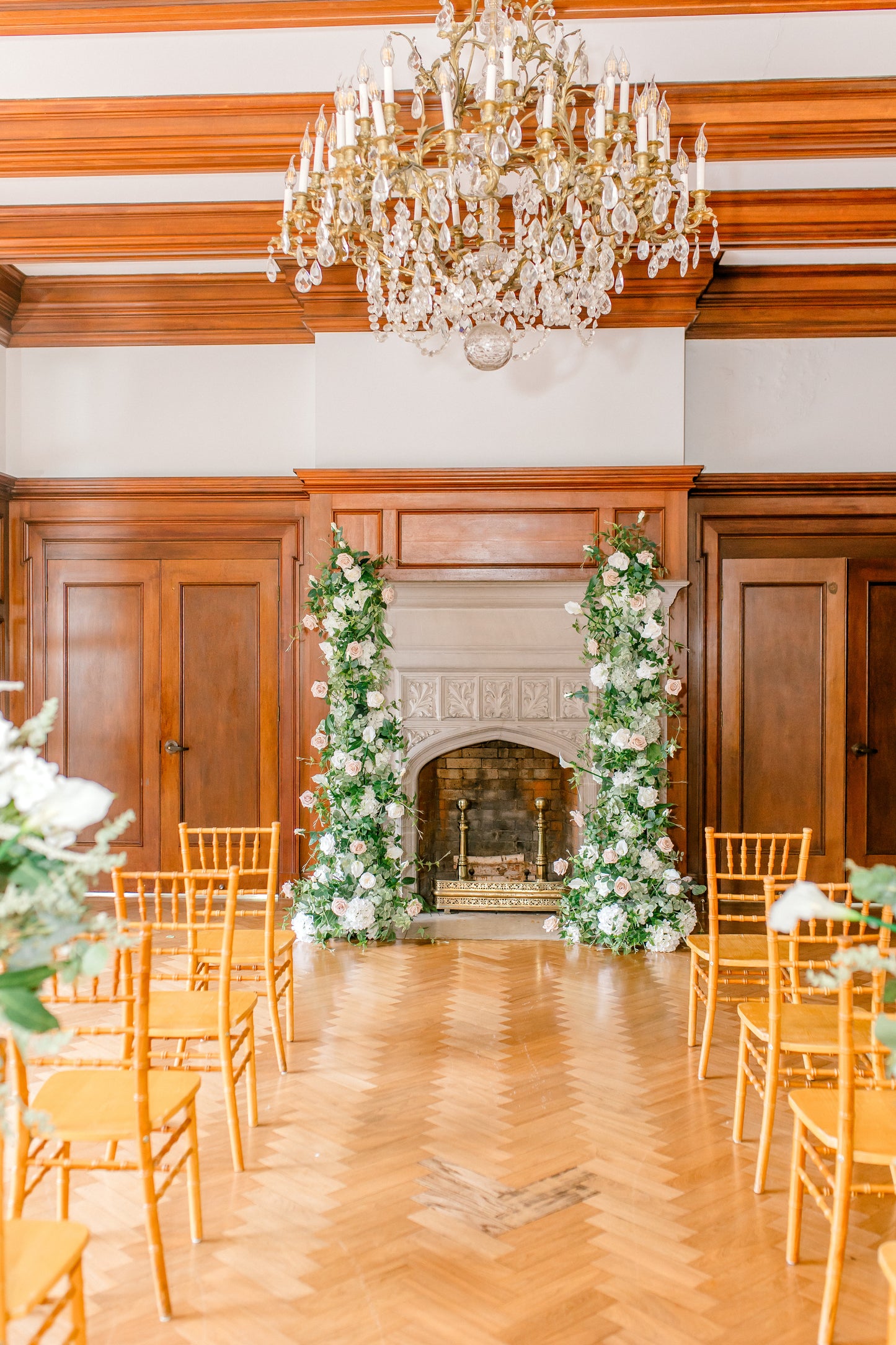 The Margaret Floral Pillars