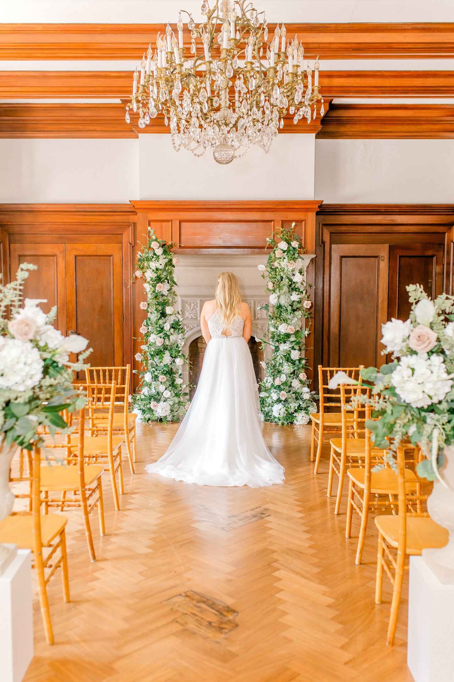 The Margaret Floral Pillars