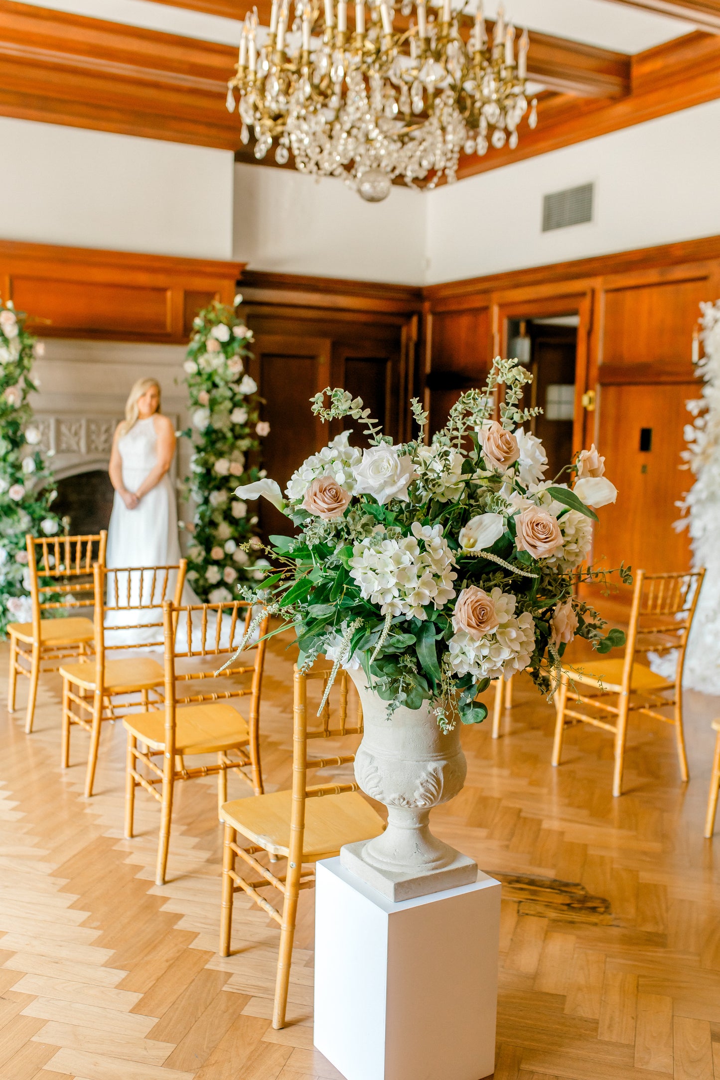 The Margaret Floral Urns