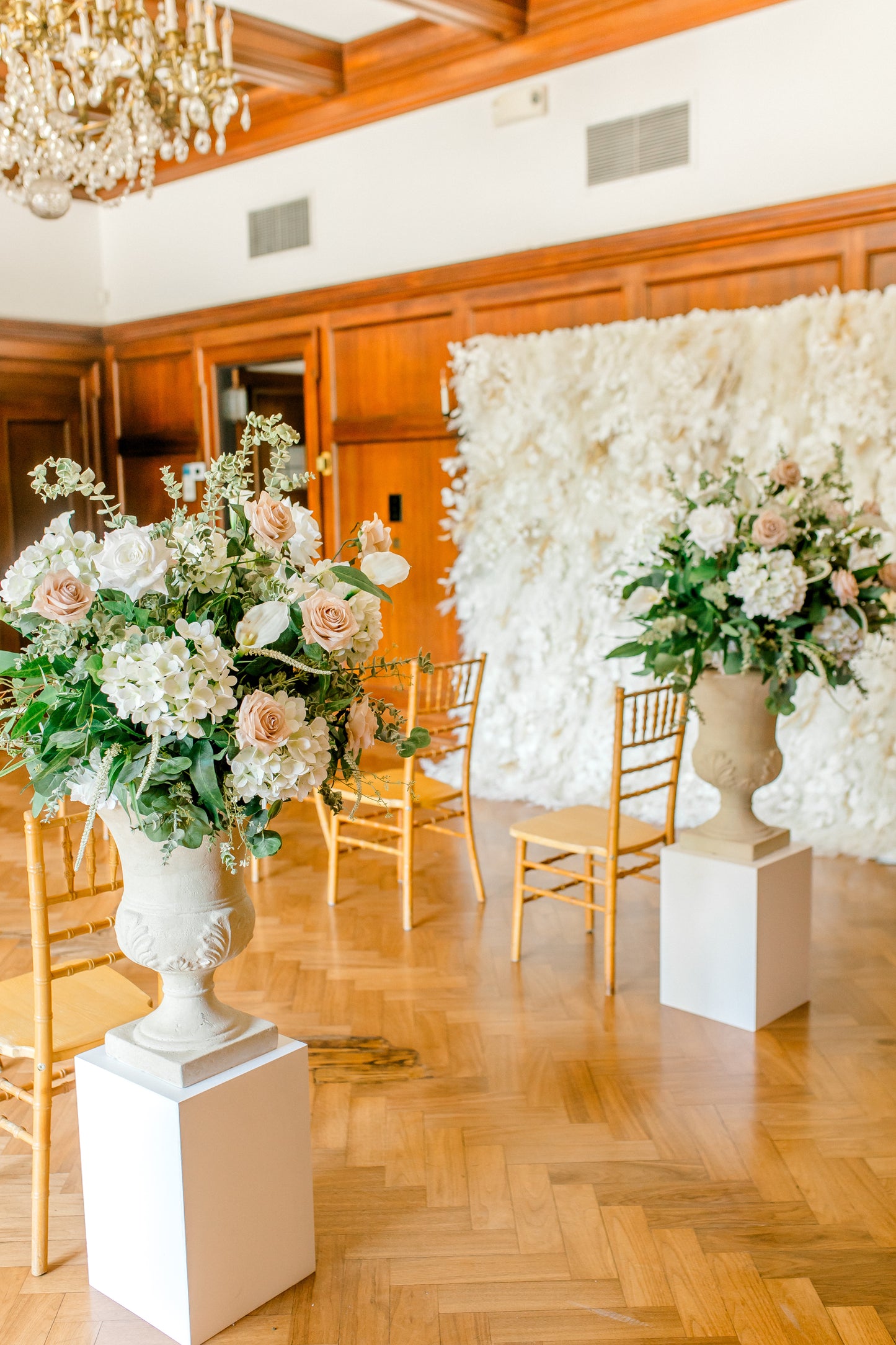 The Margaret Floral Urns