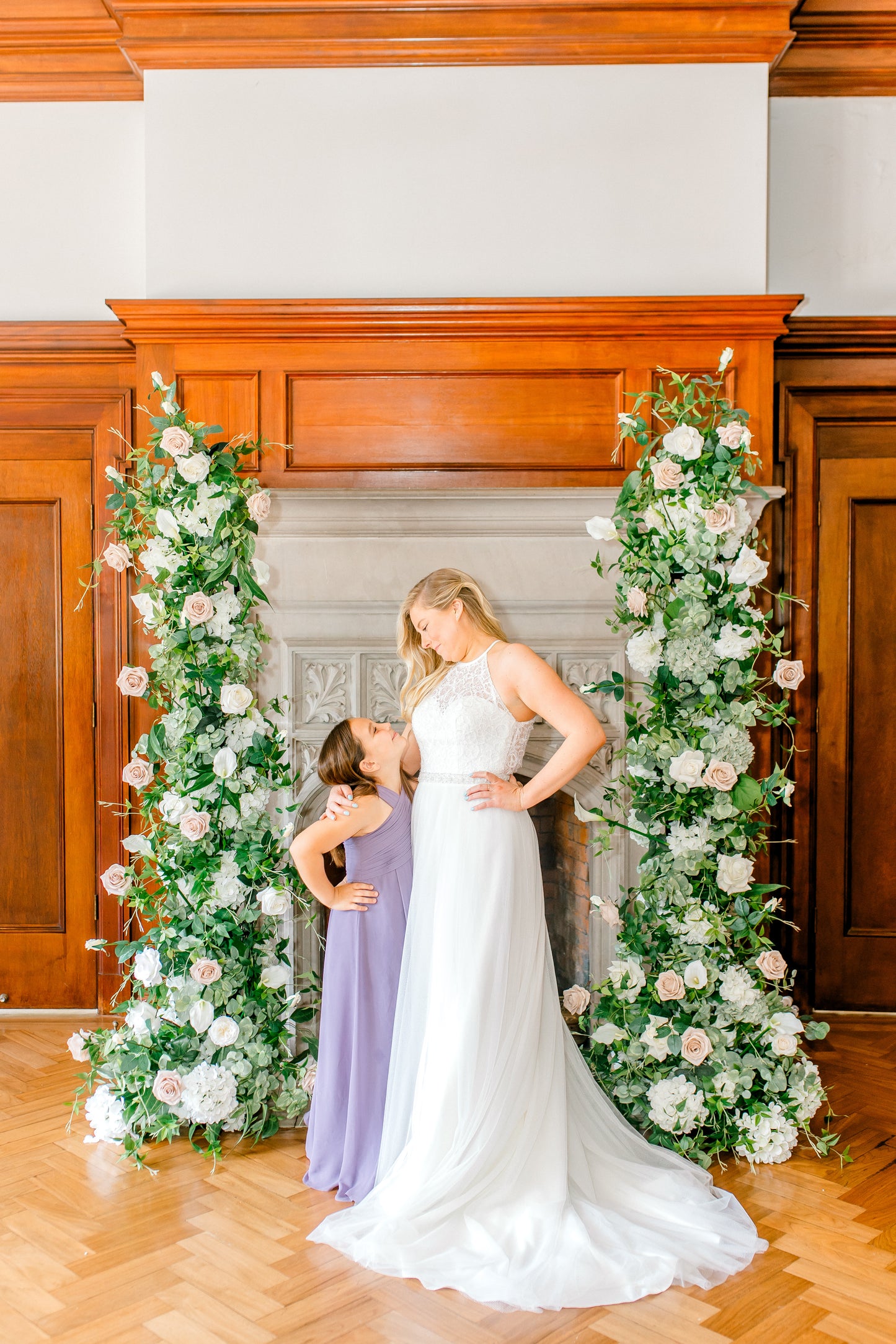 The Margaret Floral Pillars