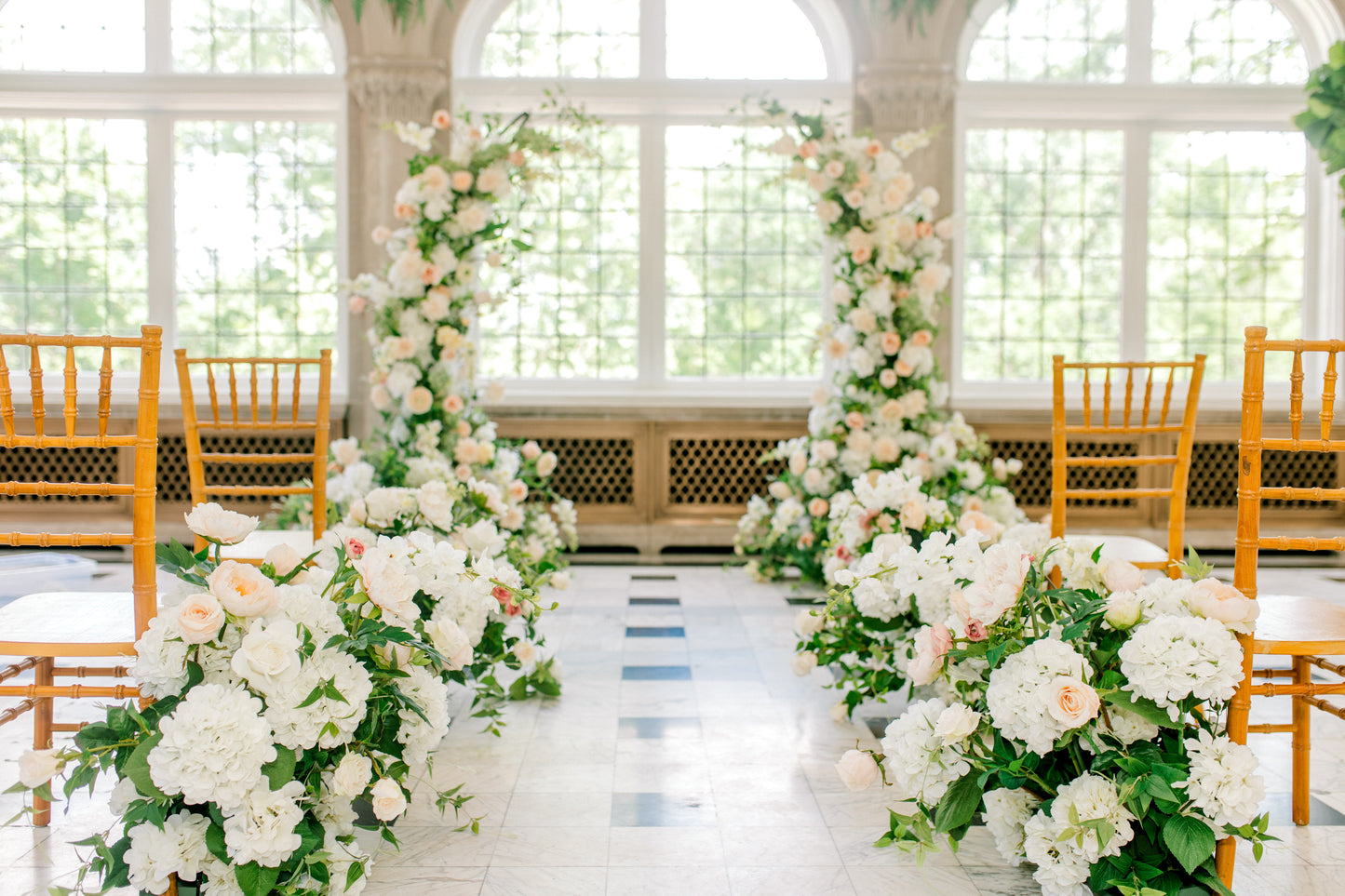 The Maya Aisle Flowers