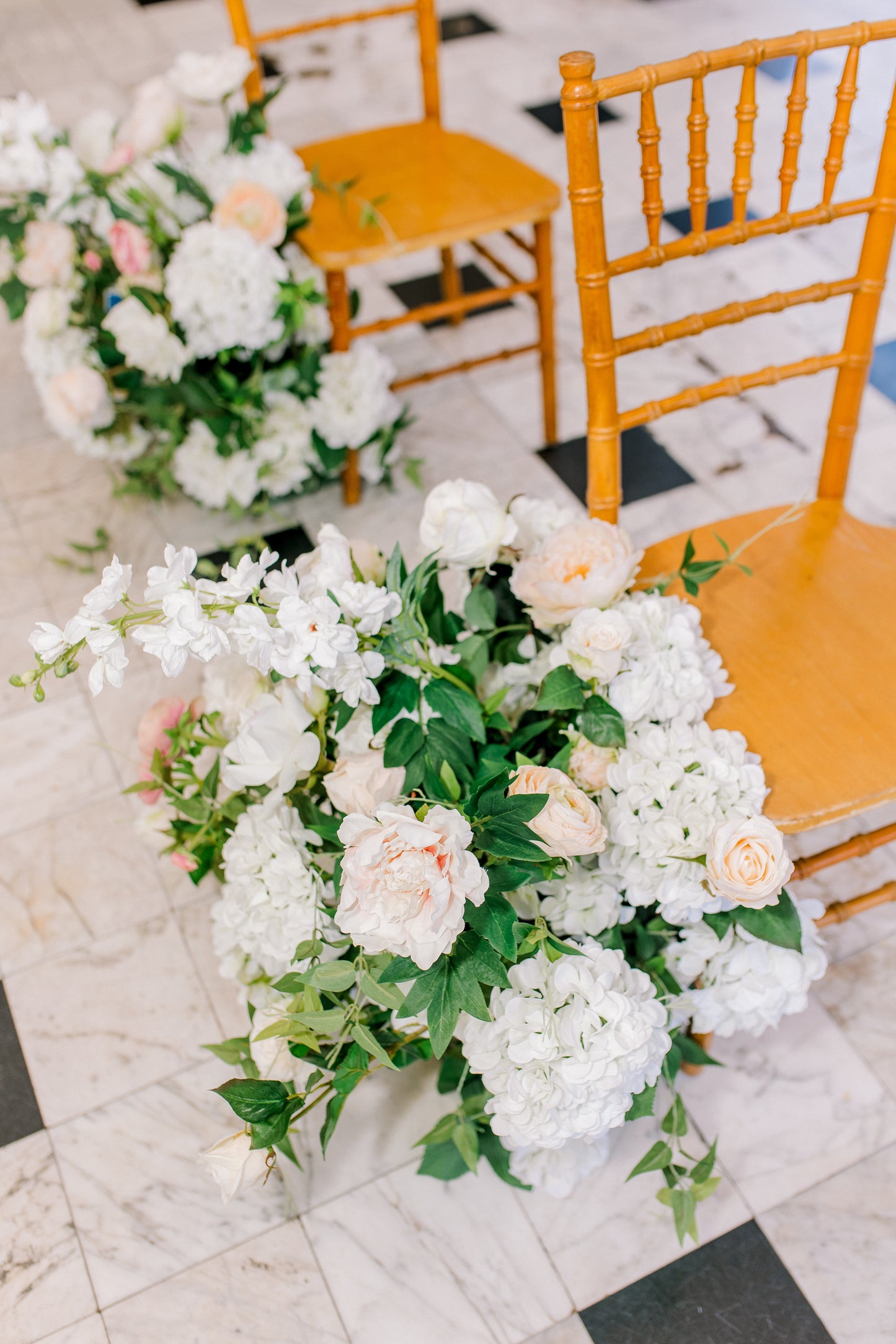 The Maya Aisle Flowers