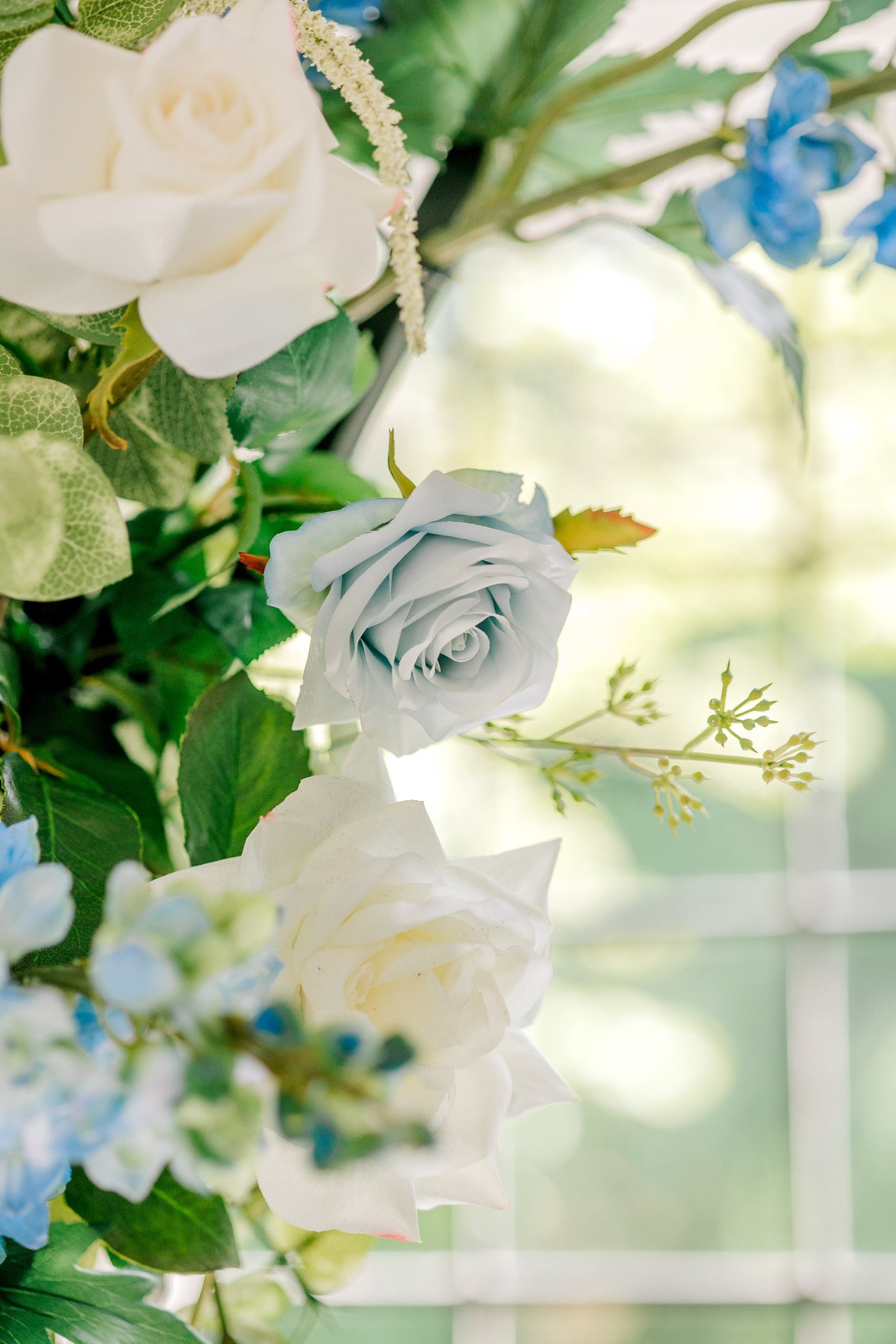 The Emma Floral Pillars